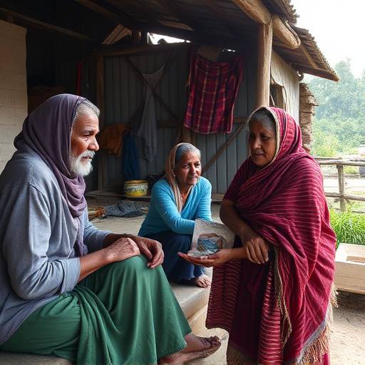Fotografia de um projeto documental sobre a vida em uma comunidade rural, captando a rotina e os costumes locais.